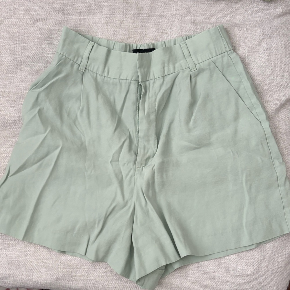 Green shorts